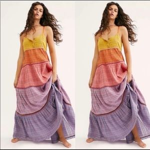 Free People Juliana maxi dress xs